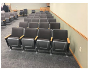 Grey_Muskegon_Citations used theater style auditorium church chairs seats seating