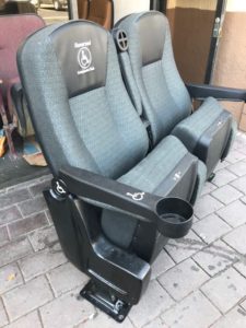 Used home theater seating. Real movie chairs.