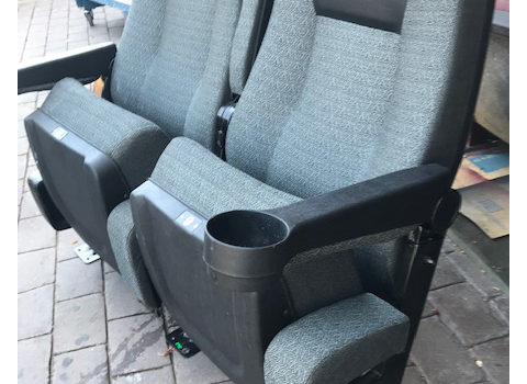 12 USED HOME THEATER SEATING MOVIE CHAIRS SEATS ONLY 5 YEARS OLD!